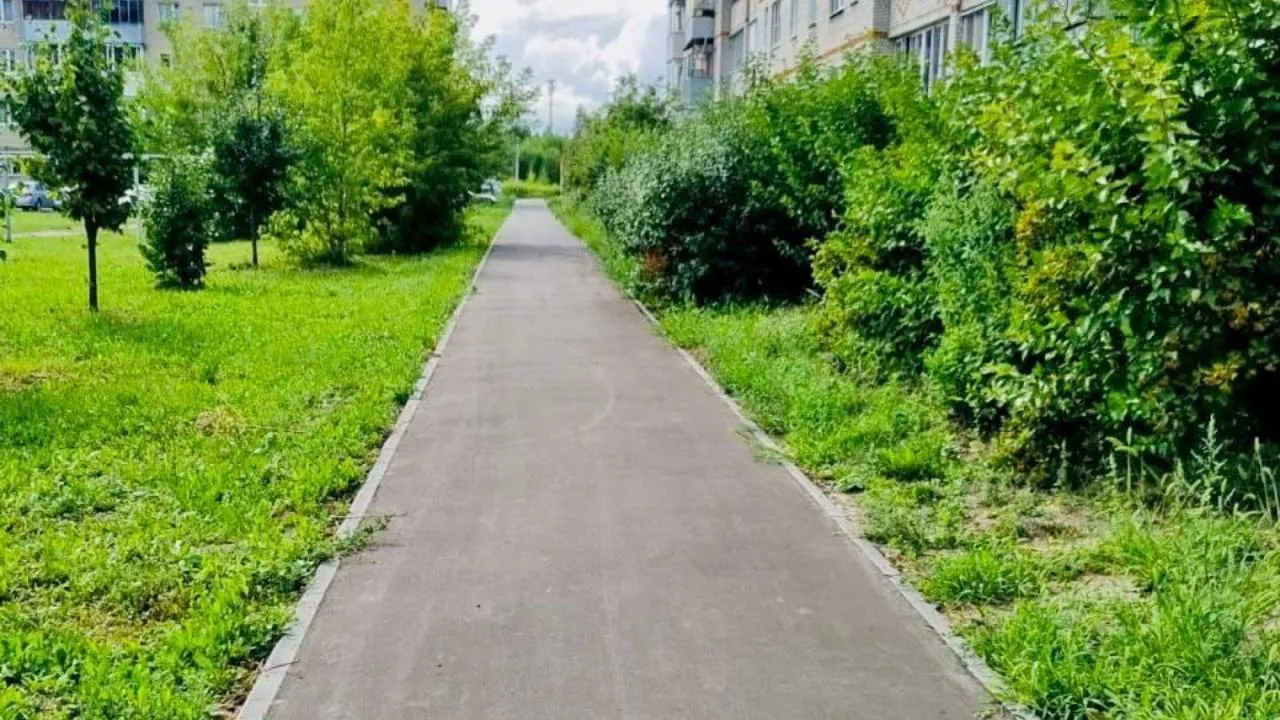Благоустройство «народных» троп завершено в Орехово-Зуево